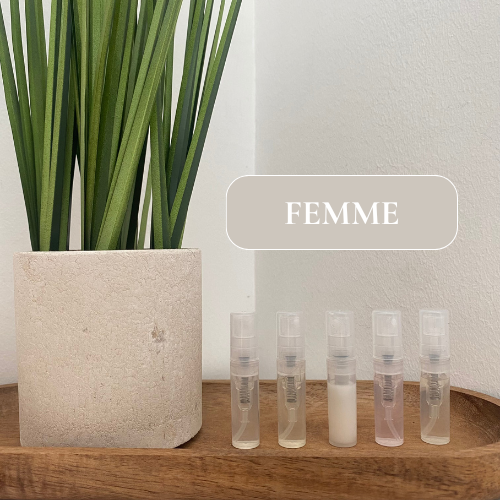 Echantillons 5 parfums femme